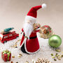 Father Christmas Santa Christmas Tree Topper, thumbnail 1 of 6