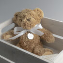 personalised christening bear