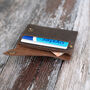 Personalised Brown Leather Wallet, thumbnail 3 of 8