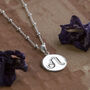 Sterling Silver Leo Star Sign Necklace, thumbnail 1 of 6