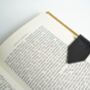 Personalised Handmade Leather Bookmark, thumbnail 1 of 7