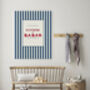 Babar The Elephant Book Cover Nursery Art Print, thumbnail 3 of 3