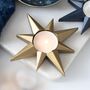 Navy Star Tealight Candle Holder, thumbnail 3 of 4