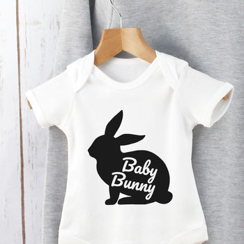Mother And Baby Matching Easter Bunny Sweatshirt Set, 2 of 8