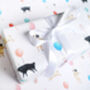 Pug Birthday 2x Wrapping Paper, thumbnail 1 of 3