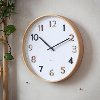 'Scandi' Style Wall Clocks, 11 of 12