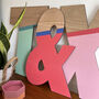 Large Wooden Personalised Printed Letter, thumbnail 9 of 12