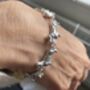 Dachshund Bracelet In Sterling Silver, thumbnail 3 of 5