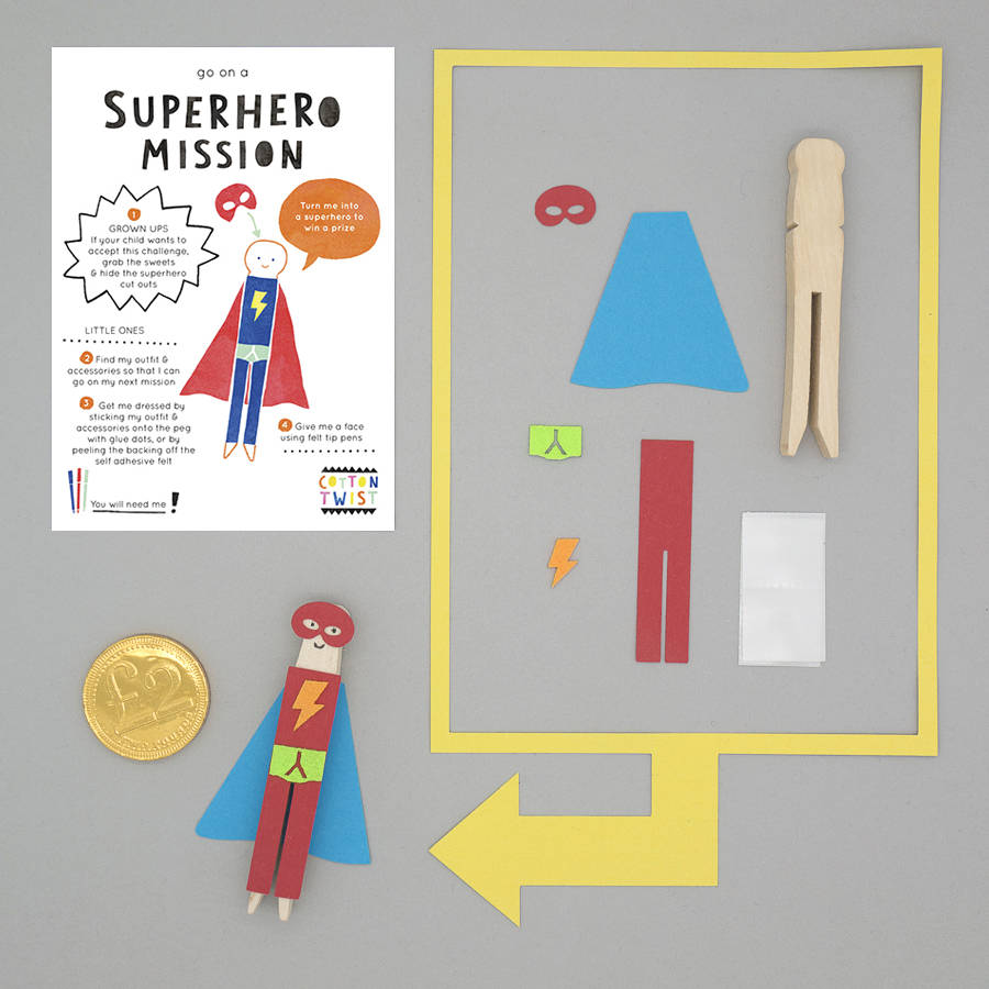 create your own superhero toy