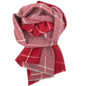 Super Soft Waffle Check Reversible Blanket Scarf, 8 of 8