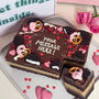Be Mine Personalised Brownie Slab, thumbnail 5 of 5