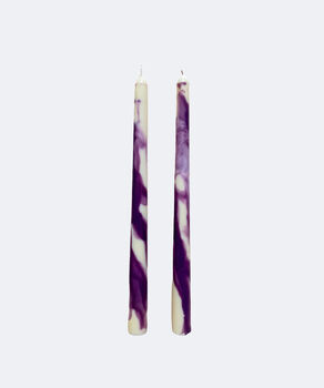 Amethyst Taper Candles, 2 of 2