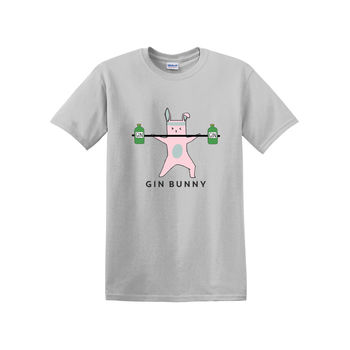 'Gin Bunny' Women's T Shirt, 2 of 3