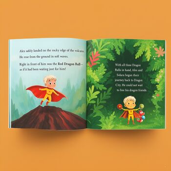 Personalised Superhero Book Gift For Boys, 2 of 9