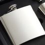 Personalised Hip Flask Box Set With Engraved Cups, thumbnail 2 of 5