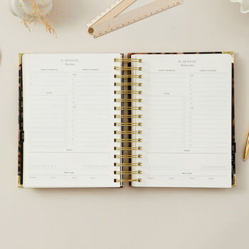 2026 Daily Planner Leopard, 8 of 12