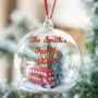 Personalised London Scene Dome Bauble, thumbnail 1 of 5