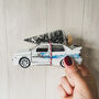 Fast And Furious Vw Jetta With Christmas Tree, thumbnail 1 of 2