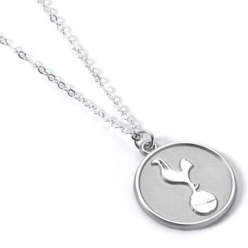 Tottenham Hotspur Silver Disc Necklace, 3 of 4