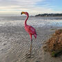 Flamingo Silhouette Solar Garden Light, thumbnail 1 of 7