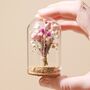 Mini Dried Flower Glass Dome, thumbnail 7 of 8