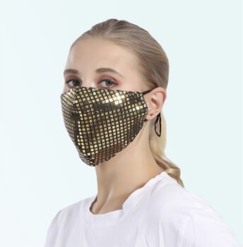 Glitter Sequin Face Mask, 2 of 7