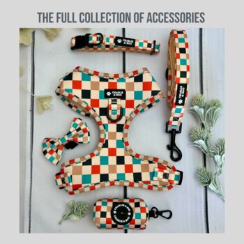 Patchwork Dog Collar Bow Tie, 5 of 6