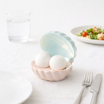 Clam Shell Salt And Pepper Shakers Tableware Set, 8 of 9