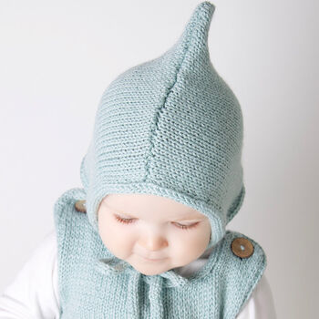 Baby Pixie Hat Knitting Kit, 2 of 6