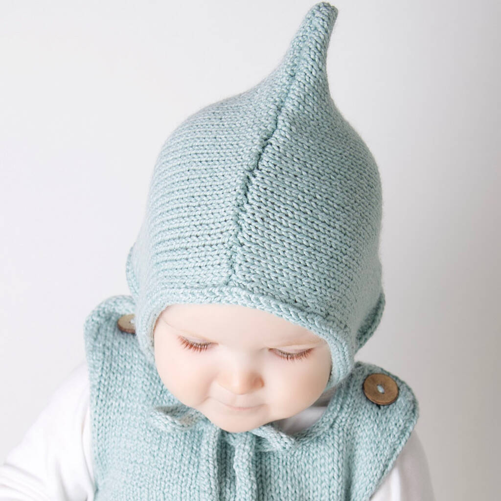 Baby Pixie Hat Knitting Kit, 1 of 4