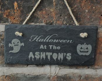 Personalised Halloween Sign, 3 of 4