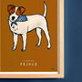 Jack Russell Personalised Fine Art Print, thumbnail 4 of 4