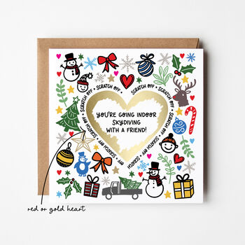 Childrens Surprise Scratch Reveal Christmas Card, 4 of 4