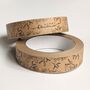 Merry Christmas And Foliage Kraft Paper Tape 50m, thumbnail 2 of 7