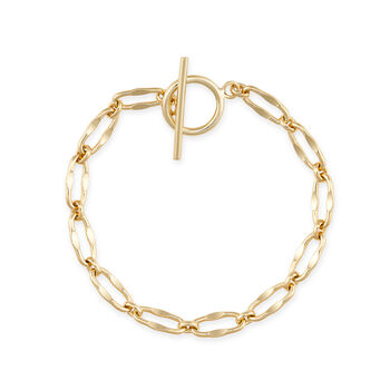 Chunky 14 K Gold Chain Bracelet, 2 of 6