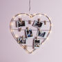 Fairy Light Heart Peg Board, thumbnail 1 of 2