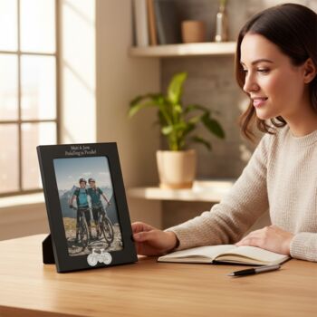 Personalised Cycling Photo Frame, 3 of 8