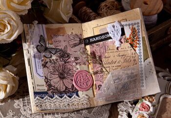Vintage Scrapbook And Journal Collage Paper Set, 3 of 8