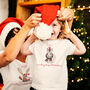Personalised Mummy And Me Christmas Pyjama Set, thumbnail 2 of 6