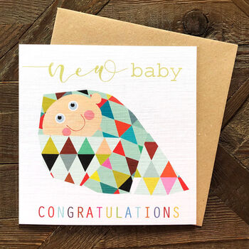 New Baby Greetings Card, 4 of 5