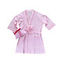 Personalised Stripe Kimono Bathrobe, thumbnail 1 of 8