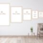 Wedding Welcome Sign Pink Heart Cherry Blossom, thumbnail 5 of 7