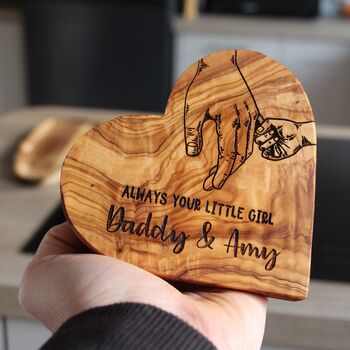 Daddy's Little Girl Ornament, Gift From Daughter To Dad, 5 of 5