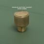 Knurled Kitchen Handles And Knobs Satin Brass, thumbnail 8 of 12