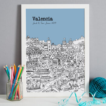 Personalised Valencia Print, 5 of 10