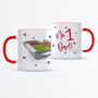 Brentford Dad Football Mug, Dad Gift, thumbnail 1 of 3