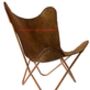 Nu Buck Leather Butterfly Chairs Different Colours, thumbnail 11 of 12