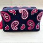 Cord Paisley Wash Bag, thumbnail 3 of 3
