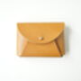 Handmade Leather Personalised Card Purse/Wallet, thumbnail 3 of 7