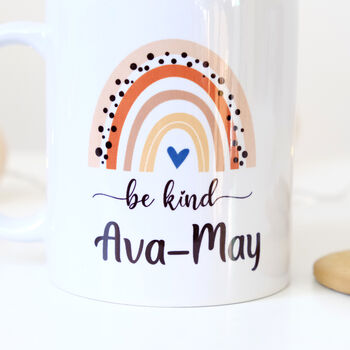 Personalised 'Be Kind' Ceramic Mug, 2 of 2